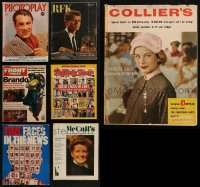 4x0648 LOT OF 7 MAGAZINES 1930s-1980s Photoplay, Time, McCall's, Collier's, Rolling Stone & more!