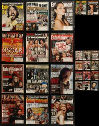 4x0568 LOT OF 26 ENTERTAINMENT WEEKLY MAGAZINES 2000s filled with great images & articles!
