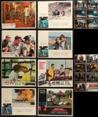 4x0312 LOT OF 30 LOBBY CARDS 1960s-1980s complete & incomplete sets from a variety of movies!