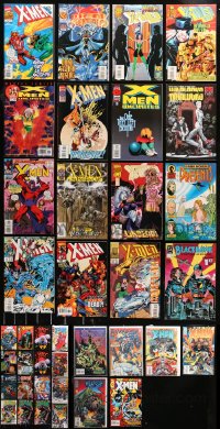 4x0335 LOT OF 46 COMIC BOOKS 1990s-2000s X-Men, Robin, Blackhawk, Superman, Judge Dredd & more!