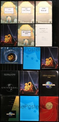 4x0431 LOT OF 15 PRESSKITS 1997 - 1999 containing a total of 92 8x10 stills in all!