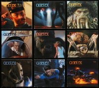 4x0632 LOT OF 9 CINEFEX ISSUES 100-109 MOVIE MAGAZINES 2005-2007 info on movie special effects!