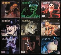 4x0631 LOT OF 9 CINEFEX ISSUES 50-58 MOVIE MAGAZINES 1992-1994 info on movie special effects!