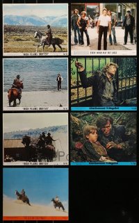 4x0903 LOT OF 7 MINI LOBBY CARDS FROM CLINT EASTWOOD MOVIES 1970s High Plains Drifter & more!
