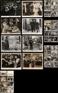 4x0843 LOT OF 46 8X10 STILLS 1930s-1970s great scenes from a variety of different movies!