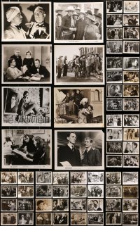 4x0782 LOT OF 92 8X10 STILLS 1930s-1960s great scenes from a variety of different movies!