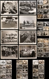 4x0837 LOT OF 52 8X10 STILLS 1940s-1950s great scenes from a variety of different movies!