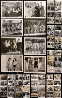 4x0795 LOT OF 80 8X10 STILLS 1940s-1950s great scenes from a variety of different movies!