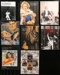 4x0707 LOT OF 8 SOTHEBY'S LONDON AUCTION CATALOGS 1992-2009 movie posters, memorabilia & more!