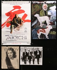 4x0082 LOT OF 4 UNFOLDED POSTERS AND PHOTOS 1930s-2000s a variety of cool images!