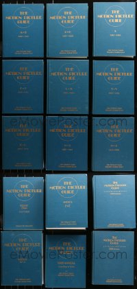 4x0534 LOT OF 1 MOTION PICTURE GUIDE 1927-84 FIFTEEN VOLUME HARDCOVER BOOK SET 1986-1988 cool!
