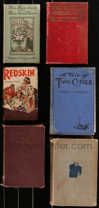 4x0499 LOT OF 6 MOVIE EDITION HARDCOVER BOOKS 1910s-1930s Dickens' Tale of Two Cities & more!
