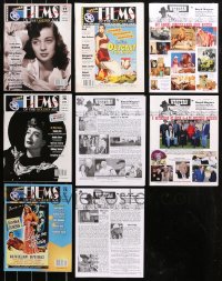 4x0640 LOT OF 8 FILMS OF THE GOLDEN AGE AND WESTERN CLIPPINGS MOVIE MAGAZINES 2000s-2010s cool!