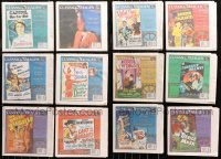 4x0601 LOT OF 12 CLASSIC IMAGES MOVIE MAGAZINES 2013-2014 great movie images & ads!