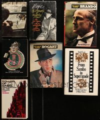 4x0493 LOT OF 7 HARDCOVER MOVIE BOOKS 1960s-1980s filled with great images & information!