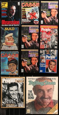 4x0608 LOT OF 11 MAGAZINES 1970s-1990s MAD, People, filled with great images & articles!