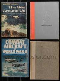 4x0516 LOT OF 4 OVERSIZED HARDCOVER BOOKS 1951 - 1953 Combat Aircraft of World War II & more!