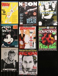 4x0637 LOT OF 8 MAGAZINES 1970s-2000s International Film Collector, Tongue, Neon & more!