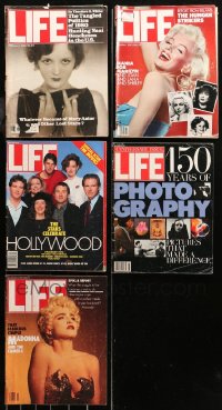 4x0668 LOT OF 5 LIFE 1980S MAGAZINES 1980s filled with great images & articles!