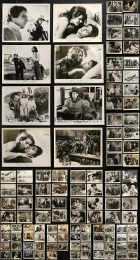 4x0756 LOT OF 151 8X10 STILLS 1930s-1980s great scenes from a variety of different movies!