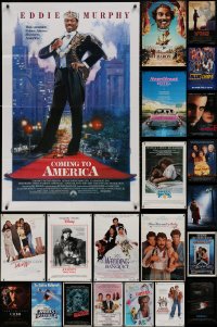 4x0203 LOT OF 45 FOLDED ONE-SHEETS 1980s-1990s great images from a variety of different movies!