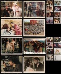 4x0870 LOT OF 24 COLOR 8X10 STILLS 1950s-1970s great scenes from a variety of different movies!