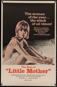 4y0125 LITTLE MOTHER linen 1sh 1973 Radley Metzger, sexy nearly-naked Christiane Kruger, sex horror!