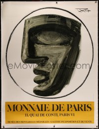 4z0039 MONNAIE DE PARIS linen 48x63 French museum/art exhibition 1972 Roger Excoffon art, rare!