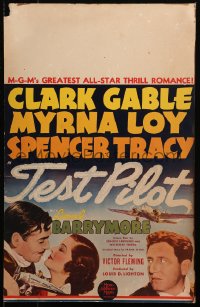 4z0199 TEST PILOT WC 1938 Clark Gable, Myrna Loy, Spencer Tracy, written by Howard Hawks, very rare!