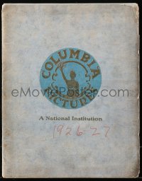 5a0121 COLUMBIA PICTURES 1926-27 campaign book 1926 great images from silent movies, ultra rare!