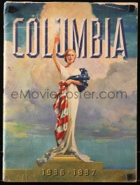 5a0124 COLUMBIA PICTURES 1936-37 campaign book 1936 Frank Capra's Lost Horizon, Three Stooges, rare!