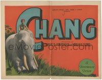 5a0229 CHANG TC 1927 Merian C. Cooper and Ernest B. Schoedsack with elephants in Thai jungle, rare!