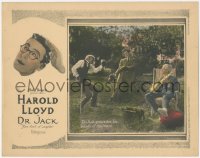 5a0252 DR. JACK LC 1922 wacky doctor Harold Lloyd presribes boxing, his brand of treatment, rare!