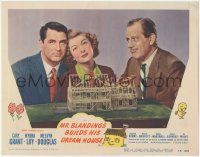 5a0272 MR. BLANDINGS BUILDS HIS DREAM HOUSE LC #6 1948 Cary Grant, Myrna Loy & Douglas w/model home!
