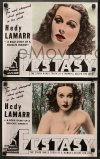 5a0218 ECSTASY 8 photolobbies R1940s Hedy Lamarr's early nudie the world is whispering about!