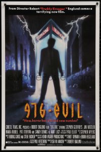 5b0806 976-EVIL 1sh 1988 directed by Robert Englund, horror has a brand new number, phone booth art!