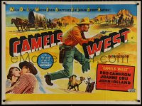 5b0473 SOUTHWEST PASSAGE British quad 1954 Rod Cameron in the history of the West, Camels West!