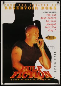 5b0224 PULP FICTION group of 3 24x34 commercial posters 1994 Tarantino, Willis, Travolta and Keitel!