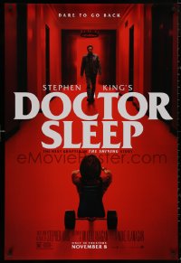 5b0882 DOCTOR SLEEP advance DS 1sh 2019 Shining sequel, McGregor in red hall in the Overlook Hotel!