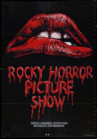 5b0522 ROCKY HORROR PICTURE SHOW Hungarian 22x32 1988 Khell Csorsz artwork based on classic image!