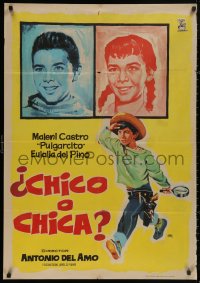 5b0706 CHICO O CHICA Spanish 1962 del Amo, Pulgarcito, Maleni Castro - is she a boy or a girl?