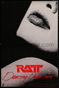 5b0053 RATT 24x36 music poster 1986 Dancing Undercover, sexy close-up design!