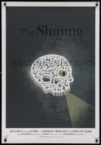 5b0106 SHINING signed #77/250 24x35 art print R2008 skull labyrinth by Jeff Kleinsmith, regular!