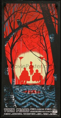 5b0110 TWIN PEAKS signed #95/100 12x24 art print R2011 by artist Timothy Doyle, different!