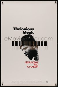 5b1154 THELONIOUS MONK: STRAIGHT, NO CHASER int'l 1sh 1989 Clint Eastwood produced jazz bio!