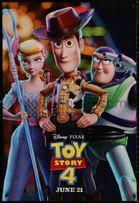 5b1166 TOY STORY 4 teaser DS 1sh 2019 Walt Disney, Pixar, Woody, Buzz Lightyear and cast!