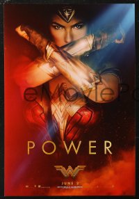 5b0069 WONDER WOMAN group of 3 mini posters 2017 sexiest Gal Gadot in title role & as Diana Prince!