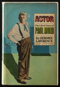 5c0030 ACTOR THE LIFE & TIMES OF PAUL MUNI first edition hardcover book 1974 illustrated biography!