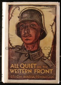 5c0114 ALL QUIET ON THE WESTERN FRONT 1st US printing hardcover book 1929 by Erich Maria Remarque!