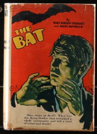 5c0119 BAT WHISPERS hardcover book 1930 the novel The Bat by Mary Roberts Rinehart & Avery Hopwood!